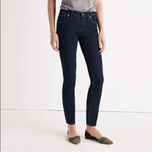 Madewell 8” Skinny Skinny Jeans in Quincy Wash